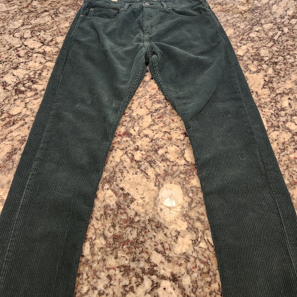 PacSun Forest Green Corduroy Men's Pants